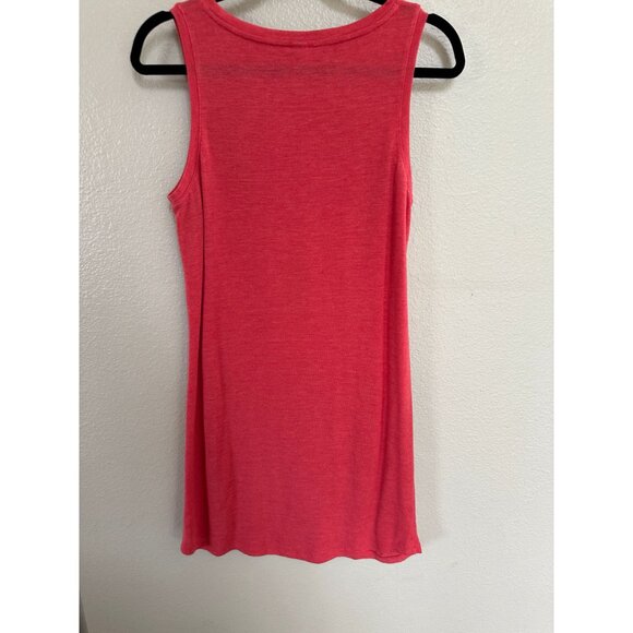 Alternative‎ Earth Apparel Womens Red Tank Dress S polyester solid round neck - Picture 5 of 7